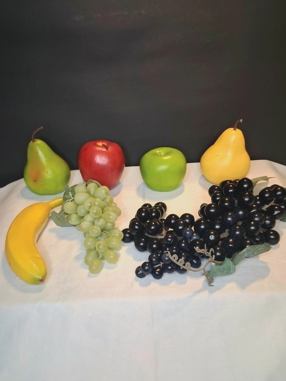 Artificial Faux Fruits Assorted Mixed Fake Fruit Home Decor 7 piece Lot